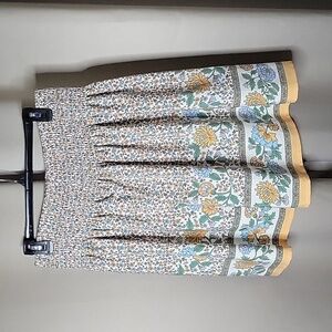 🌴 Shein Curve Skirt Midi Length All Over Floral Print